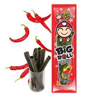 Przekąska z grillowanych wodorostów o smaku ostrym TaoKaeNoi Big Roll Snack 3g/1szt