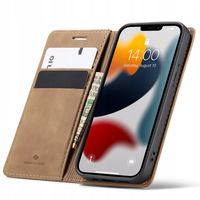 ELEGANCKIE ETUI Z KLAPKĄ SPACECASE WALLET SKÓRZANE CASE DO IPHONE 13 MINI