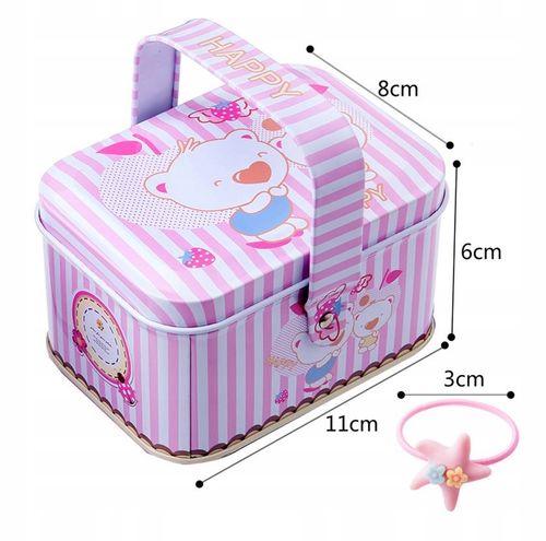 Zestaw Gumek 40Szt Do Włosów Dziewczynki Dziecka na Arena.pl