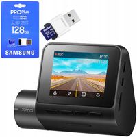 Kamera samochodowa 70mai A200 Wideorejestrator+ karta Samsung 128GB czytnik