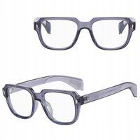 Okulary Zerówki do KOMPUTERA TV Smartfon BLUE LIGHT szare STYLION