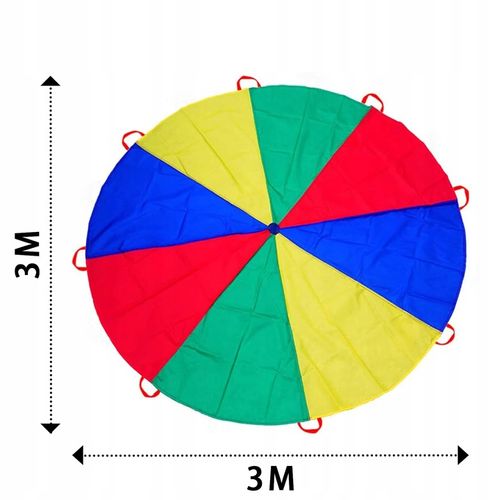 PROFESJONALNA CHUSTA ANIMACYJNA 3m SPADOCHRON + FU na Arena.pl