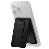 uniq heldro id magnetyczny portfel zpodpórką i opaską czarny/midnight black