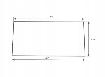 szyba tylna do ciągnika Ursus C-330 C-360 kabina Koźmin Z.Szyszka na Arena.pl