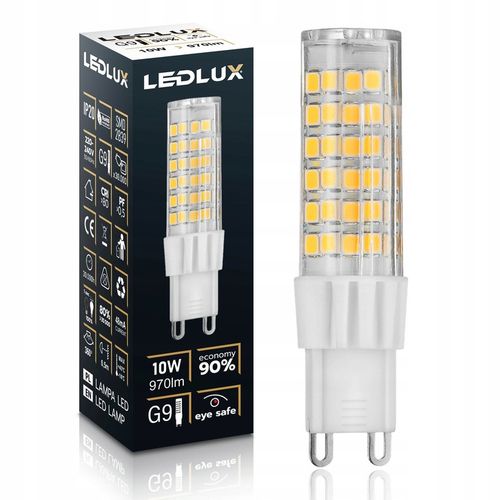 6X Żarówka LED G9 10W =85W ciepła neutralna zimna Premium LEDLUX nie na Arena.pl