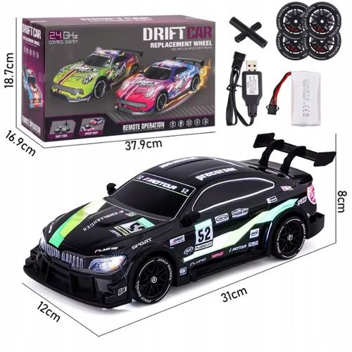 Samochód Zdalnie Sterowany RC Drift Duży 4x4 Auto na Pilot do Driftu LED na Arena.pl
