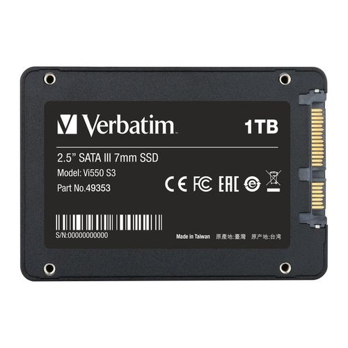 Dysk SSD Verbatim 49353 1TB 2,5" SATA III na Arena.pl