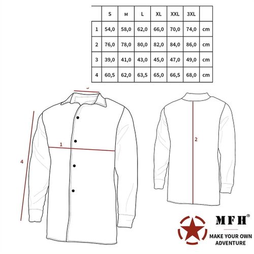 TAKTYCZNA KOSZULA MFH POWLEKANA TEFLONEM CZARNY L na Arena.pl