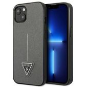 Guess GUHCP14MPSATLG iPhone 14 Plus 6,7" srebrny/silver hardcase Saffiano