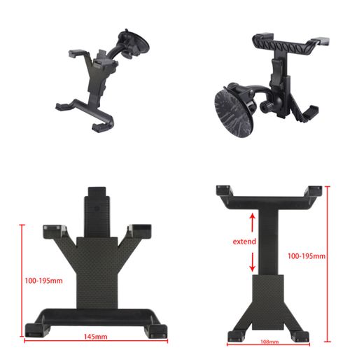 UCHWYT SAMOCHODOWY DO TABLETU (7-10 CALI) NA SZYBĘ na Arena.pl