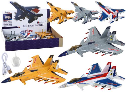 ZABAWKOWY SAMOLOT Z NAPĘDEM MYŚLIWIEC 1SZT na Arena.pl