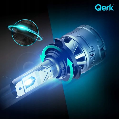 ŻARÓWKI LED H4 QERK E4 RETROFIT 120W 6000K MOCNE CANBUS ODCIĘCIE na Arena.pl