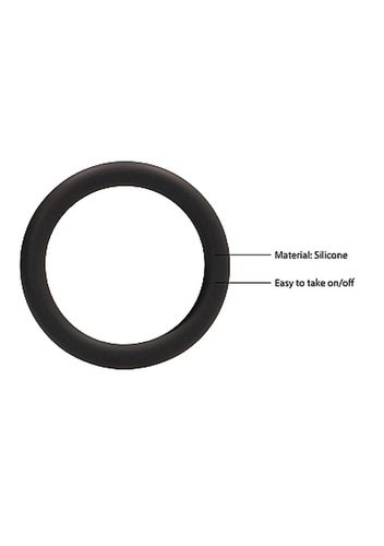 Round Cock Ring Set - Black na Arena.pl