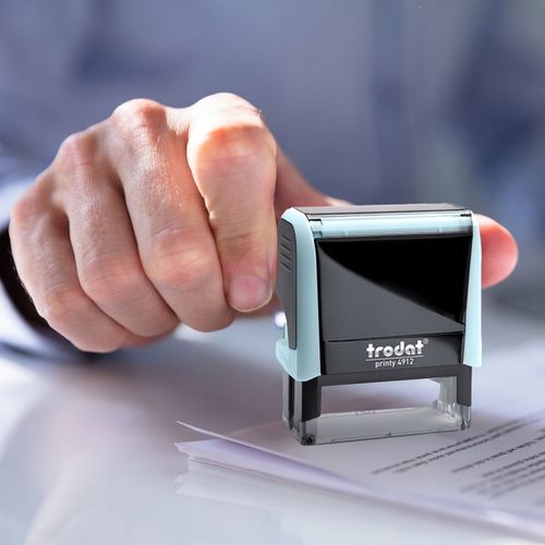 PIECZĄTKA TRODAT 4912 DO 6 LINII FIRMOWA IMIENNA BIUROWA PROJEKT + GUMKA na Arena.pl