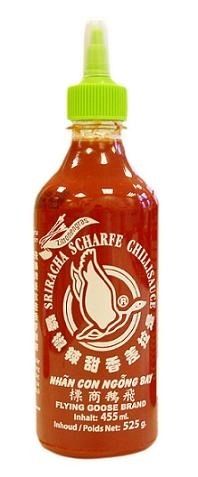Sos chili Sriracha z trawą cytrynową, ostry (52% chili) 455ml - Flying Goose na Arena.pl