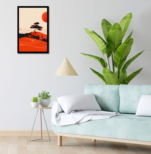 Plakat 40x60cm Czerwone Pustynne Pejzaże na Arena.pl