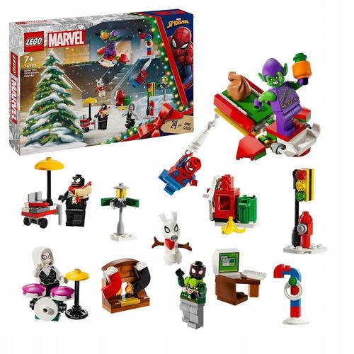LEGO SPIDERMAN Oryginalny Kalendarz Adwentowy z okienkami Avengers Spidey na Arena.pl