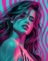 Plakat 40x50cm Neonowy Wzrok