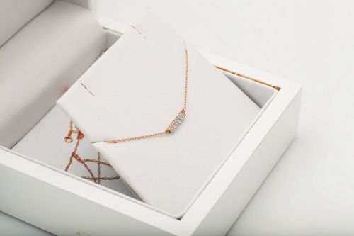 Złoty naszyjnik NRD5900 - Diament na Arena.pl