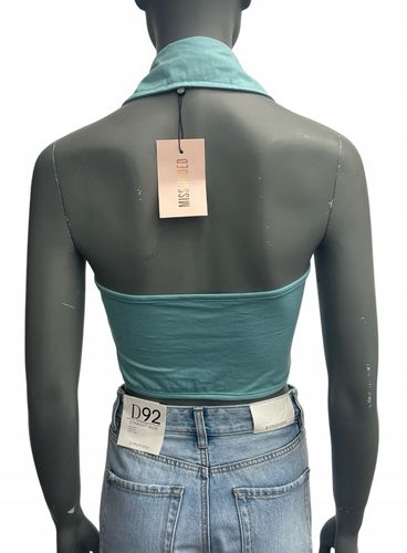 MISSGUIDED DAMSKIE BUTTON THRU CROP R46 na Arena.pl