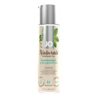 system jo naturals olejek do masażu peppermint & eucalyptus 120ml