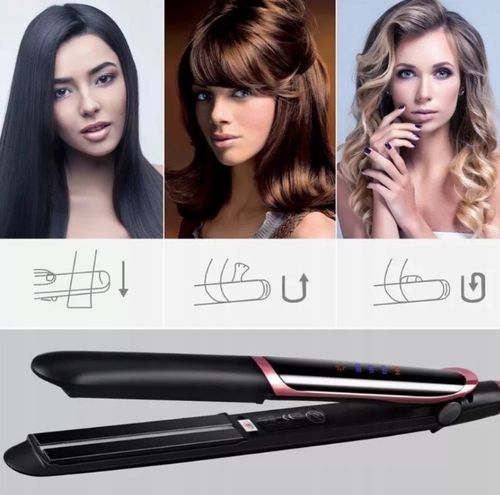 PROSTOWNICA DO WŁOSÓW JONIZACJA CERAMICZNA KRĘCI WŁOSY 2w1 na Arena.pl