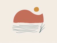 Plakat 20x15cm Serenada Zachodzącego Słońca