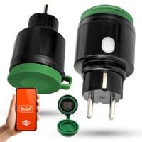 Gniazdko Pomiar Energii Warsztat Ogród Wi-Fi Tuya Smart Szczelne 16A 230V