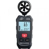 ANEMOMETR LCD ZAKRES 0-30M/S POMIAR TEMPERATURY W ZESTAWIE