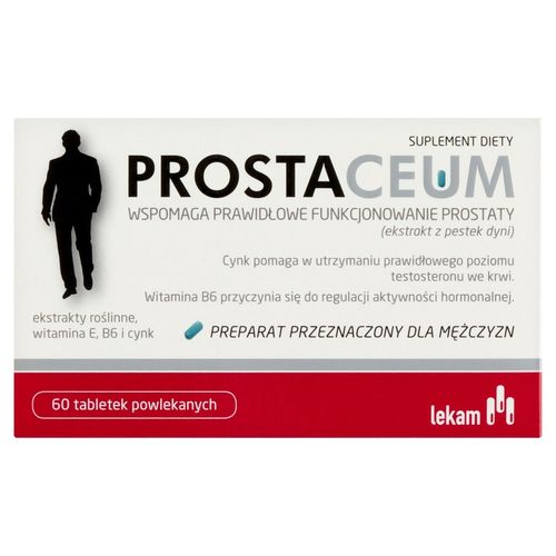 Prostaceum Palma Sabałowa Olej Z Pestek Dyni Na Prostatę 60 Tabletek na Arena.pl