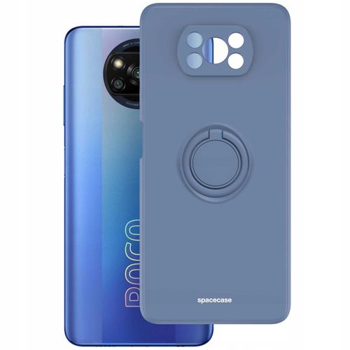Spacecase Silicone Ring Poco X3 Pro/Nfc Blue na Arena.pl