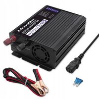 2X Inteligentny Prostownik Ładowarka 24V 10A LiFePO4 AGM GEL SLA Qoltec