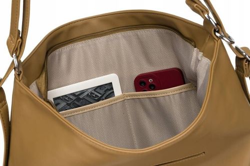 pojemna torebka damska ze skóry ekologicznej - rovicky na Arena.pl