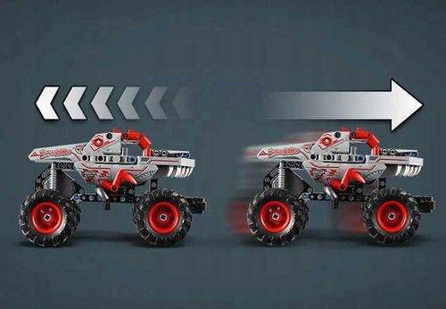 42200 - LEGO Technic - Monster Jam™ ThunderROARus™ z napędem typu pull-back na Arena.pl
