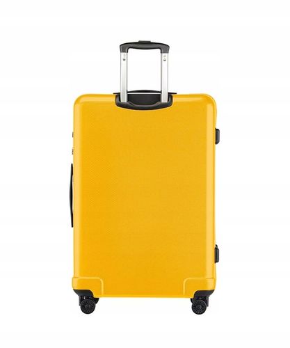 Walizka Średnia Podróżna Na Kółkach Policarbon PUCCINI Żółta PC029B 6C na Arena.pl