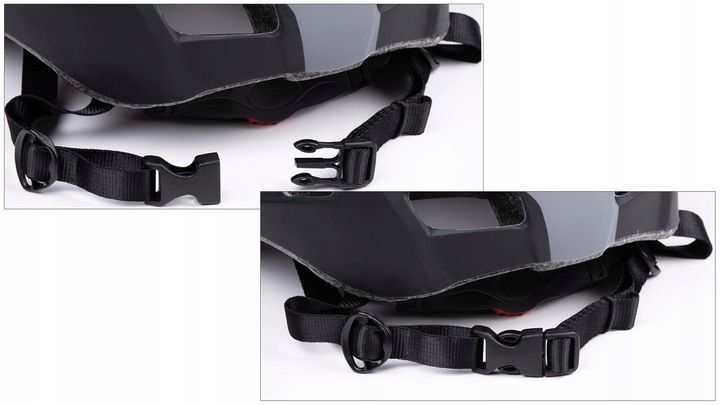 DUNLOP KASK na rower ostrzegawcze światło LED rozmiar M regulowany zdjęcie 16