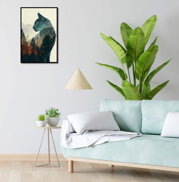 Plakat 40x60cm Koci Duch Lasu zdjęcie 4