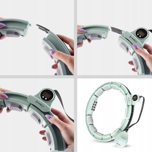 HULA HOP Z OBCIĄŻENIEM +LICZNIK+PAS WYSZCZUPLAJĄCY na Arena.pl