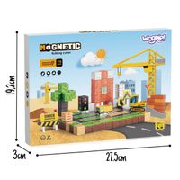 DLA DZIECI ZESTAW KLOCKÓW MAGNETYCZNYCH
