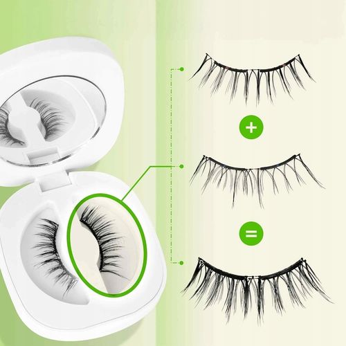 Rzęsy Magnetyczne Sztuczne JAK NATURALNE 2w1 + Aplikator BEZ Kleju na Arena.pl