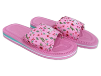 Piankowe klapki Kubota - Rzep Rozmiar 40 - Kwiaty