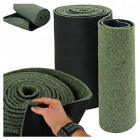 Mata FILCOWA wygłuszająca trudnopalna do maski slinika z czarną