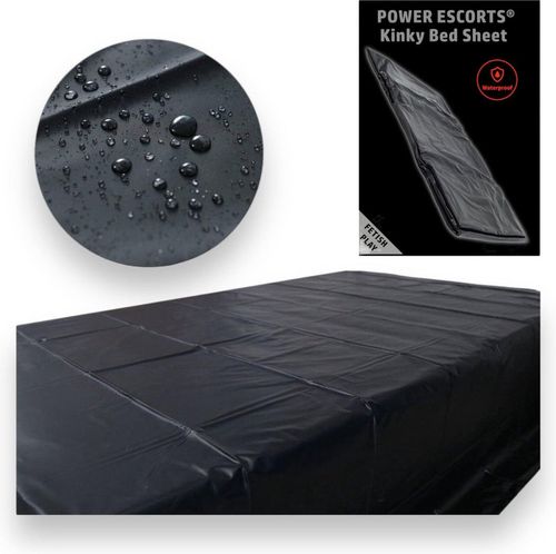 power escorts   br190   kinky bed sheet black   160 x 227 cm na Arena.pl