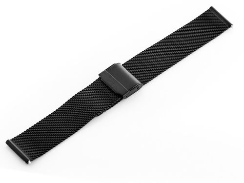 Bransoleta Bisset (bb009e) - czarna 18mm na Arena.pl