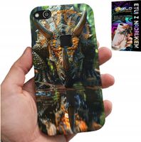 ETUI DO HUAWEI P10 LITE - DINO DINOZAUR TRICERATOPSEM FUTERAŁ