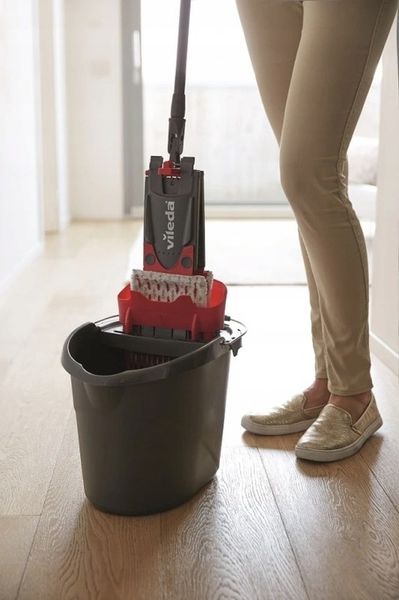 MOP PŁASKI ULTRAMAX VILEDA Z DRĄŻKIEM TELESKOPOWYM zdjęcie 8
