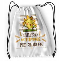 Plecak Sportowy Szkolny Weterynarza Worek Torba Z Nadrukiem Ze Zdjęciem