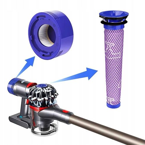 2X ZESTAW FILTRÓW DO DYSON V7 V8 V8+ Absolute Animal Motorhead Allergy na Arena.pl