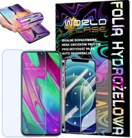 FOLIA HYDROŻELOWA OCHRONNA DO SAMSUNG A40 NA EKRAN MOCNA WYTRZYMAŁA