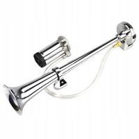 SYGNAŁ KLAKSON PNEUMATYCZNA TRĄBKA FANFARA JAK TIR 139dB Z KOMPRESOREM 12V